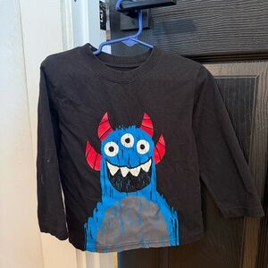 Garanimals Monster Graphic Long Sleeve Tee – Size 3T